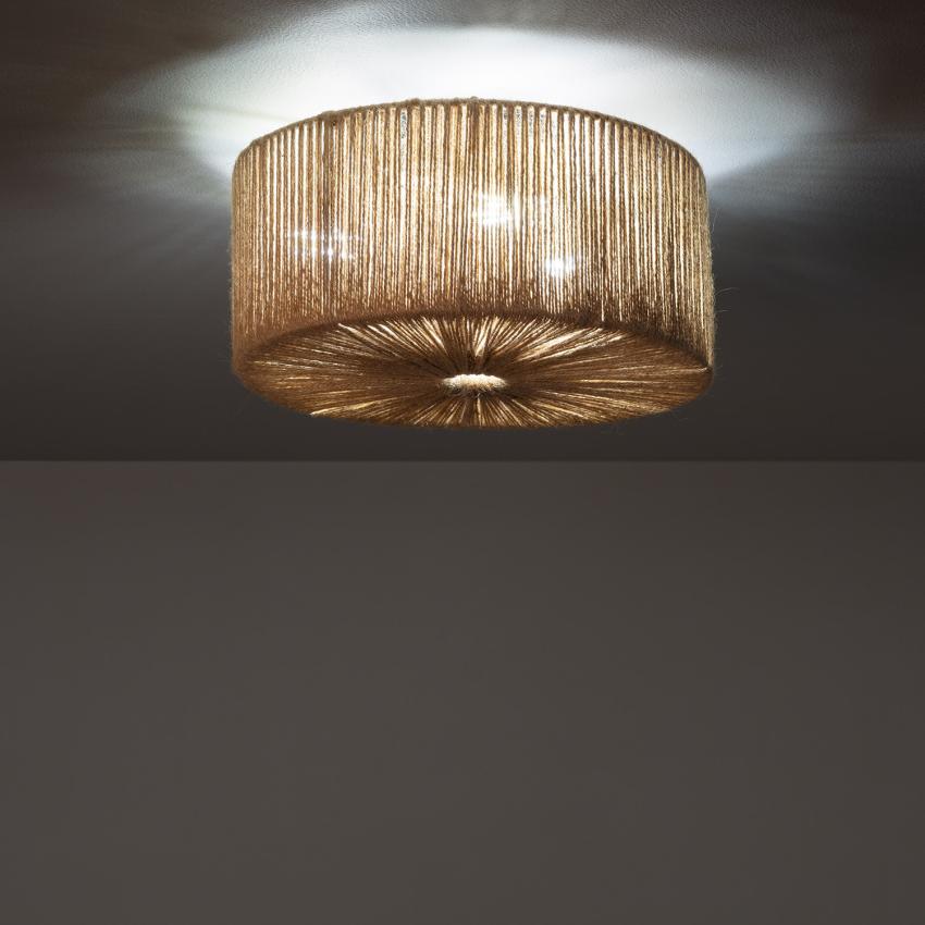 Product of Modigliani Natural Rope Ceiling Lamp 
