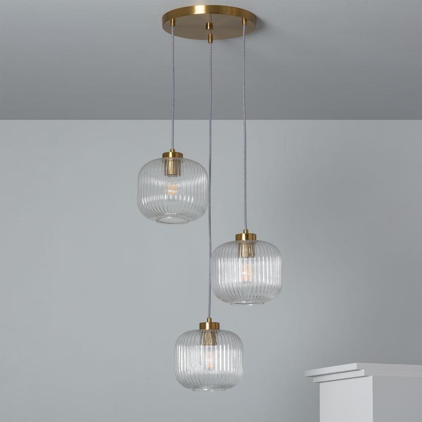 Product of Wilde Tri Glass Pendant Lamp 