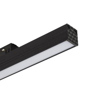 Magneet Rail Spot Linear  Opal Eenfase 20mm 15W 48V CRI90 Zwart (UGR 16)