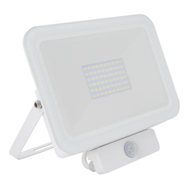 Product 50W 120 lm/W IP65 Slim LED Floodlight with a PIR Motion Sensor