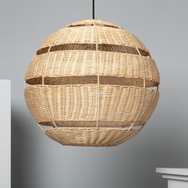 Lampada a Sospensione Rattan Big Bulang Ø500 mm