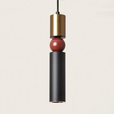 Luyo Metal & Glass Pendant Lamp