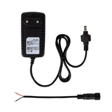 Trasformatore 24W 12V DC 2A Jack a Vite di Sicurezza