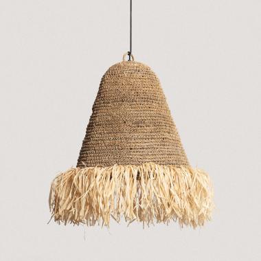 Hanglamp Rotan Rahan en  Jute ILUZZIA