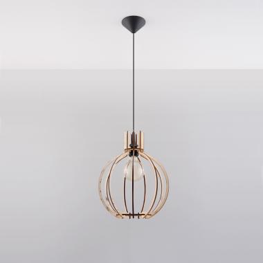 Arancia Wooden Pendant Lamp SOLLUX