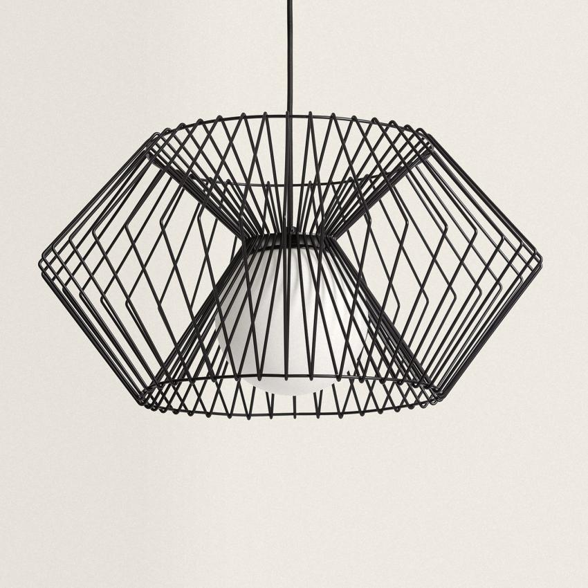 Product of Hexagon Metal Pendant Lamp 