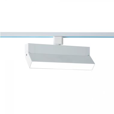 Elegant 24W Linear No Flicker TRIAC Dimmable CCT LED Spotlight in White for Single Circuit Track