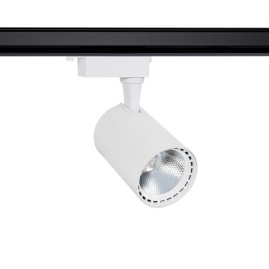 Bron 30W LED Spotlight in White for Single Circuit Track