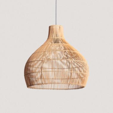 Hanglamp van Rotan Kaikura ILUZZIA