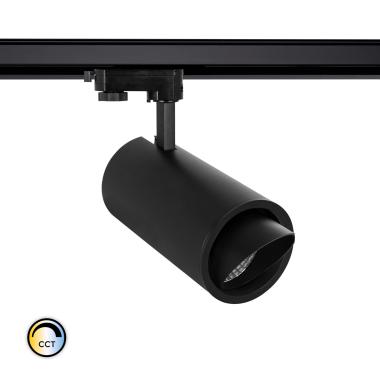 New d'Angelo 40W PHILIPS Xitanium Focal CCT CRI90 LED Spotlight for Three Phase Track in Black