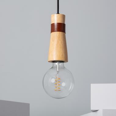 Hanglamp Hout Barsella