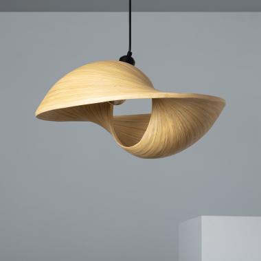 Lampa Wisząca Bambusowa Shuka Acacia ILUZZIA