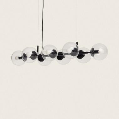 Wassily 8 Spotlight Metal & Glass Pendant Lamp