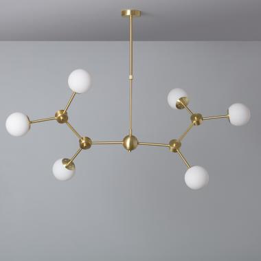 Lampada da Soffitto Metallo Moonlight 6 Lampade