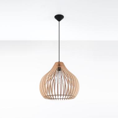 Aprilla Wooden Pendant Lamp SOLLUX