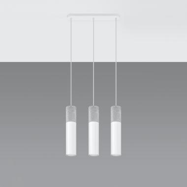 Hanglamp Borgio 3 Beton SOLLUX