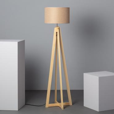 Product Stojací Lampa ze Dřeva Korsade