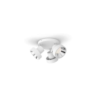 Lampada da Soffitto LED con Tre Faretti PHILIPS Bukko  3x4.3W