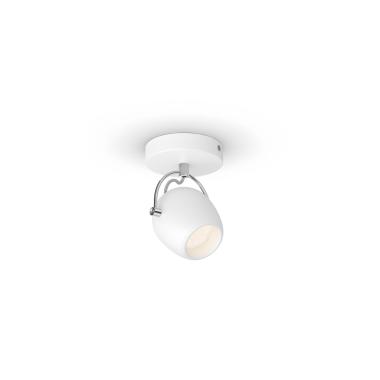 Plafondlamp PHILIPS Rivano LED 4.3W met 1 Spotlight