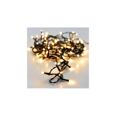 Guirlande LED Extérieur Câble Noir Blanc Chaud 9m