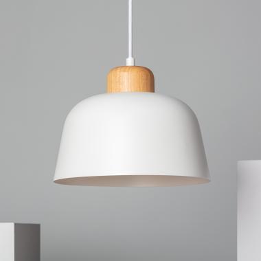 Hanglamp  Metaal en Hout Wawak