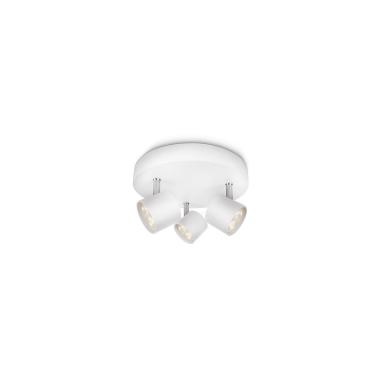 Plafonnier LED PHILIPS 3 Spots Star 3x4.5W