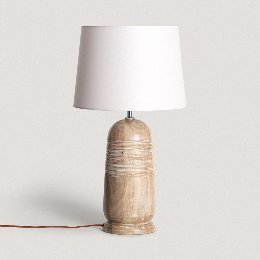 Produkt od Dřevěná Stolní Lampa Warsha ILUZZIA 
