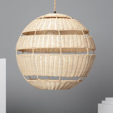 Lampada a Sospensione Rattan Big Bulang Ø500 mm