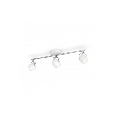 Plafondlamp PHILIPS Rivano LED 3x4.3W met 3 Spotlight