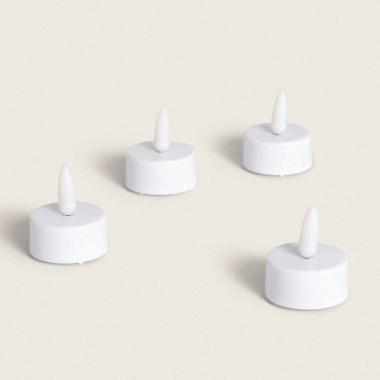 Pack 4 Bougies LED Mini à Piles Dahun