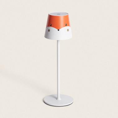 Dětská Přenosná Kovová Stolní LED Lampa 3W Anisa Kids s USB Dobíjecí Baterií