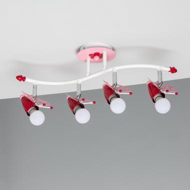 Applique da Soffitto per Bambini Metallo Papilio