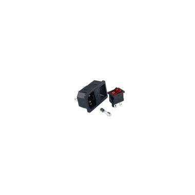 Product 15A IEC320 C14 Switch Socket