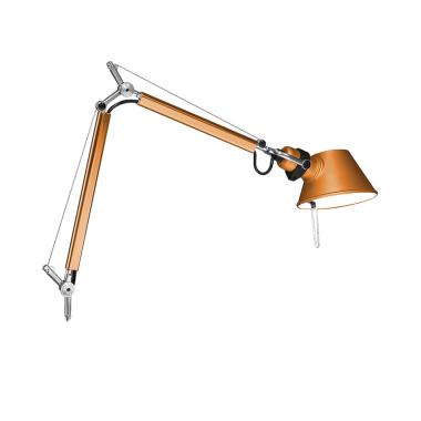 Lampada da Tavolo Tolomeo Micro con Pinza Bianco Lucido ARTEMIDE