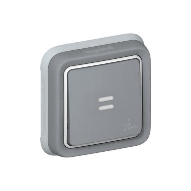 LEGRAND Plexo 069821 NA+NC Illuminated Recessed Monoblock Pushbutton