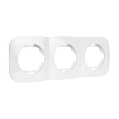 Cornice 3 Moduli per Meccanismi Classic Round