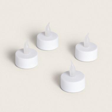 Pack 4 Mini Candele LED a Pile Heviz