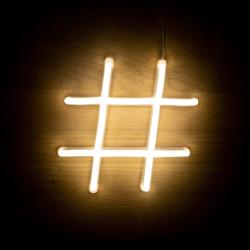 Product Neon LED Nummers en Symbolen