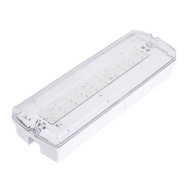 Luce di Emergenza LED Superficie 200lm Permanente/Non Permanente IP65