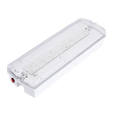 Luce Emergenza LED Superficie 200lm Permanente/Non Permanente IP65 con Autotest