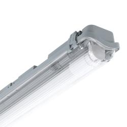 Product Armatuur Slim Waterproof voor een 120cm   LED buis met een zijaansluiting IP65 