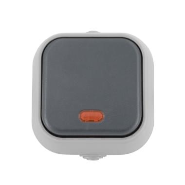 Doorbell Switch with a Light Signal (IP54)