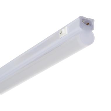 Supporto Portatubo con Tubo LED T5 120 cm 18W e Interruttore Collegabile