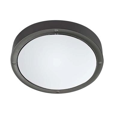 Přisazené Stropní LED Svítidlo 14.5W Basic IP65 Hliníkové LEDS-C4 15-9835-34-CL v Šedé