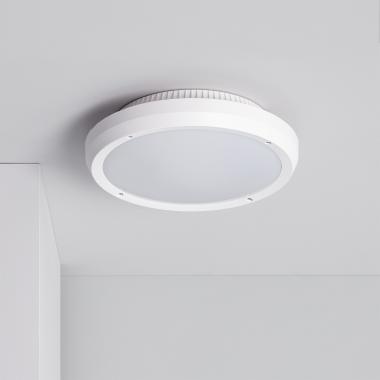 Plafoniera Circolare per Esterno Ø300 mm IP65 Curio Bianco