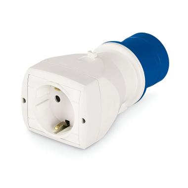 Adaptateur IEC309 a Prise Tipe F IP20 SCAME