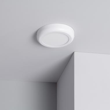 Plafoniera LED 12W Circolare Metallo Ø170 mm Design Bianco