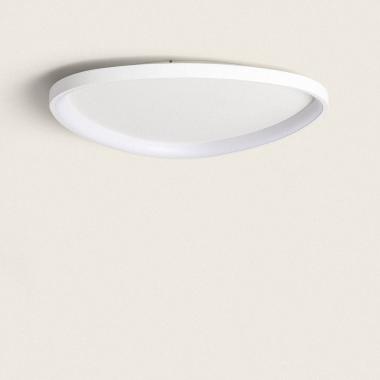 Plafonnier LED Oval 30W Métal Ø600 mm CCT Sélectionnable Owen