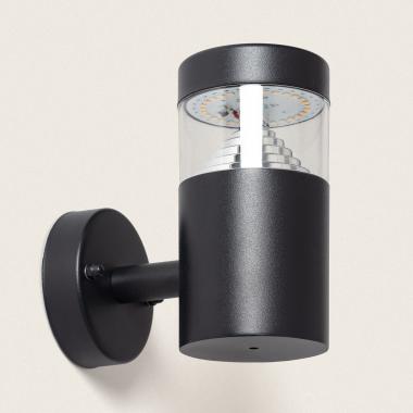 5W Inti Stainless Steel Black LED Wall Lamp