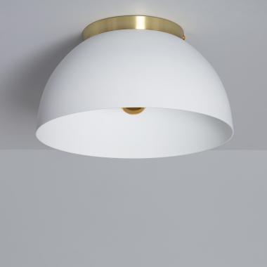 Plafonnier Rond Aluminium Ø300 mm Bosco Gold